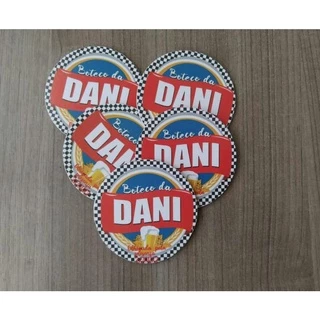 50 porta copos personalizado 8cm