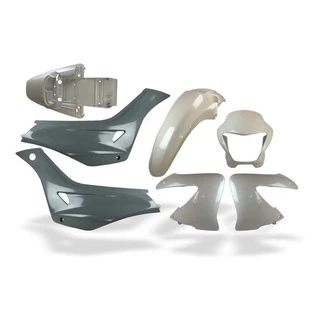 Kit Jogo Carenagem 7 Peças S/pintura Honda Nx 400 Falcon