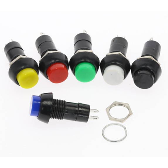 Botão Interruptor 12mm Com Trava