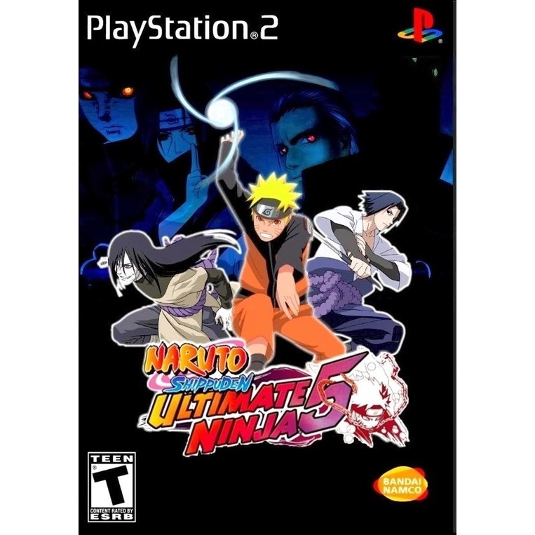 Naruto Shippuden Ultimate Ninja 5 PS2 [PT BR] + Save Game 