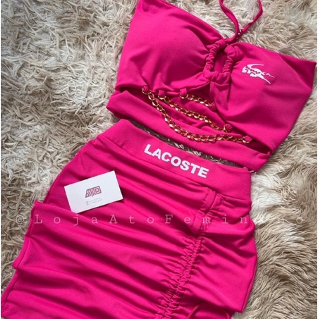 Roupa feminina hot sale lacoste