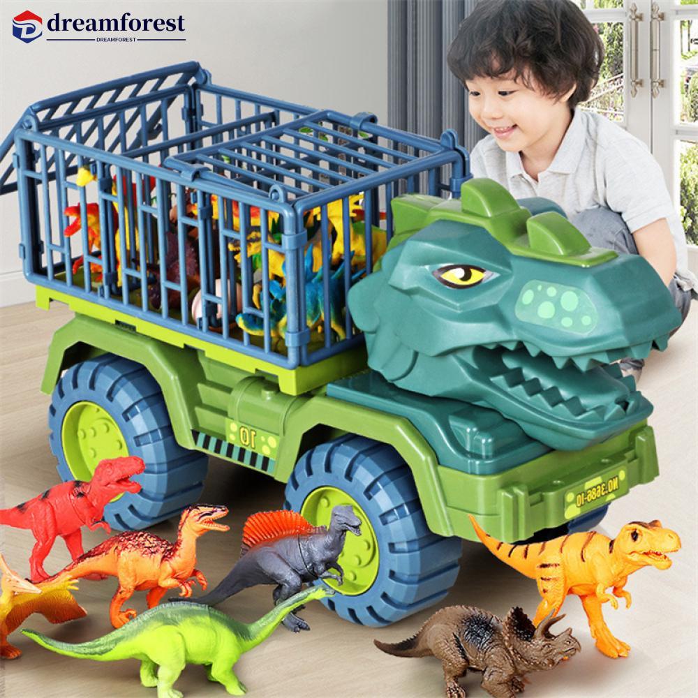 4pcs puxar para trás dinossauro carro brinquedos dino brinquedos