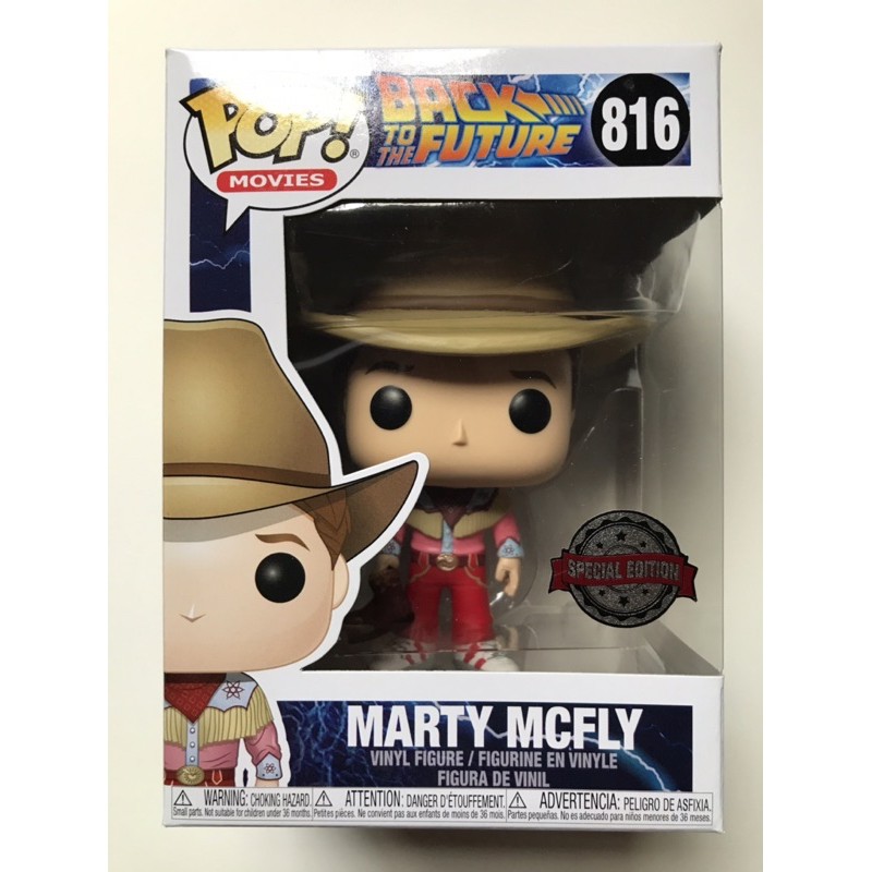 Funko Pop! Marty Mcfly Vaquero N° 816/movie | Cuotas sin interés