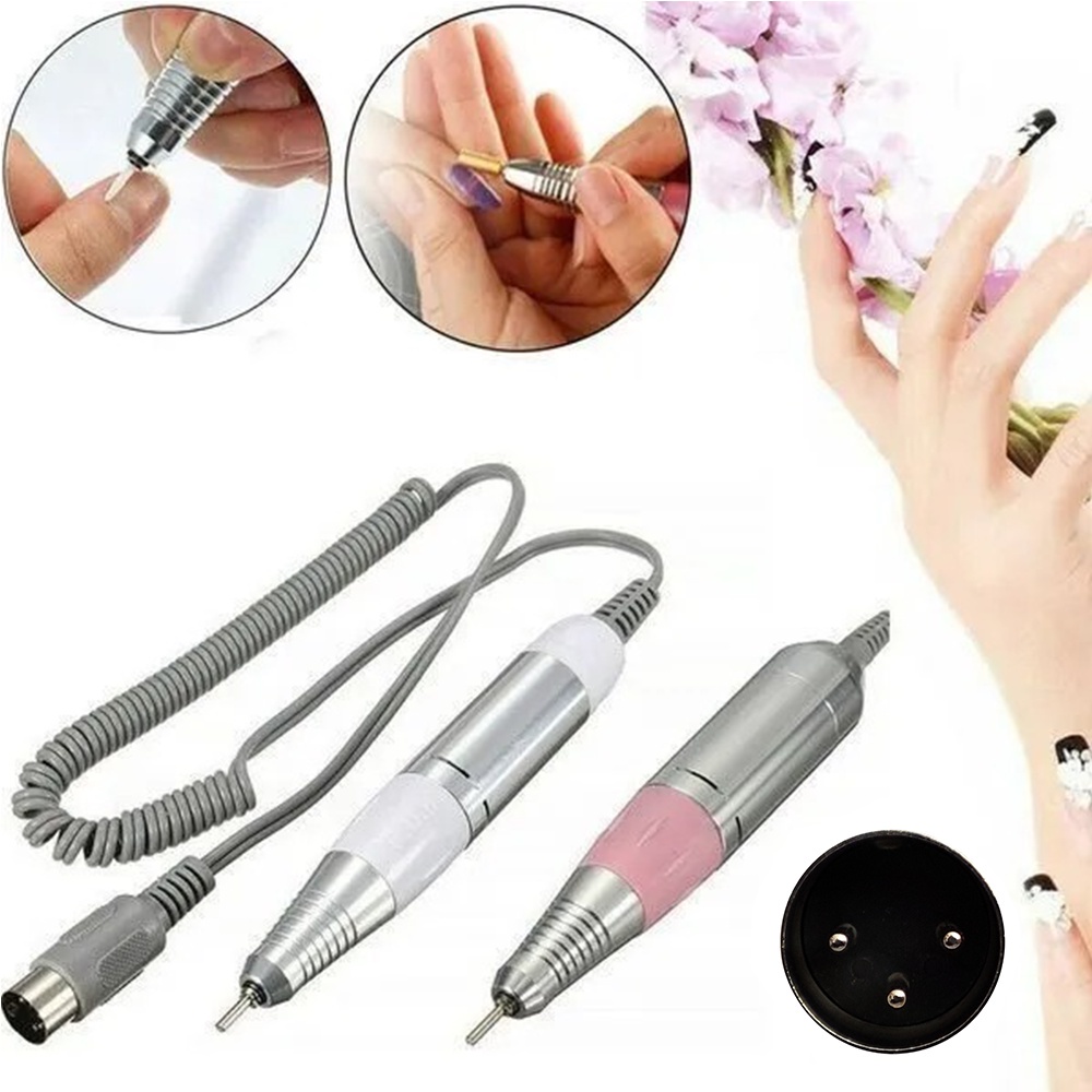 Caneta De Lixadeira Motor Porquinho Unha Elétrica Profissional