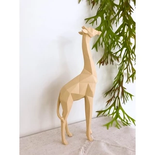 Escultura Girafa em poliresina