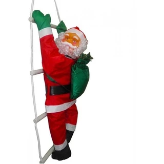 Papai Noel Escada Natal Escalador Enfeite Natalino