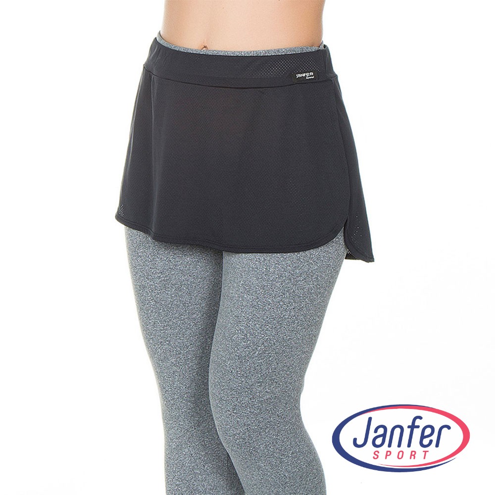 Tapa Bumbum Janfer Sport Saia Preto