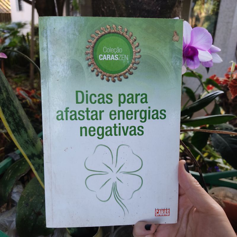 Livro Dicas para afastar energias negativas | Shopee Brasil