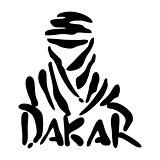 Adesivo Dakar - Várias cores de alta qualidade