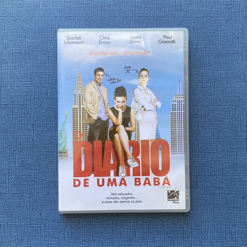 DVD O DIÁRIO DE UMA BABÁ - SCARLETT JOHANSSON - CHRIS EVANS | Shopee Brasil