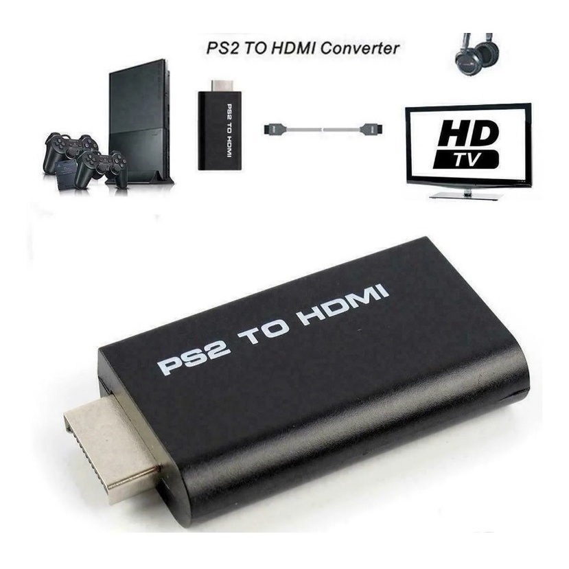 Adaptador de video AV para Sony Playstation 2 PS2 / Convertidor