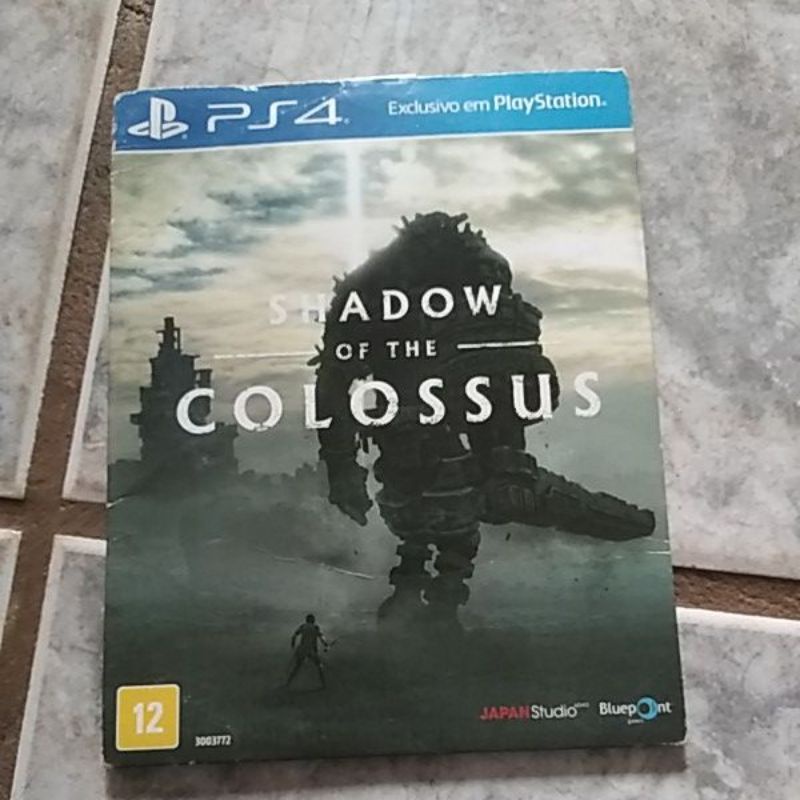 Jogo Shadow of the Colossus - PS4 - NOVO LACRADO MIDIA FISICA