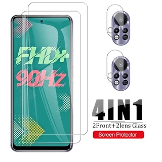 4 Em 1 Vidro Temperado + Camera Film Para Infinix Hot11s 11 S NFC Hot 11 Jogar 11Play Filme Lente Da Câmera Quente Protetor De Tela