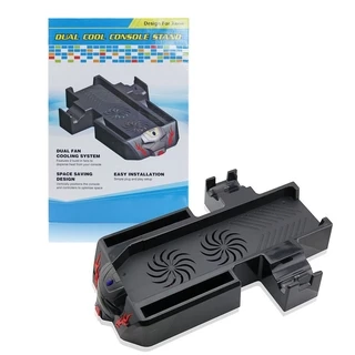 Base Suporte Cooler Xbox One Fat Carregador de Controle USB