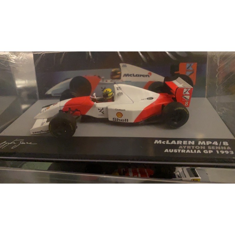 1/43 BBR MCLAREN MP 4/8 Ford 1993 F1 Série Ayrton Senna A1113 EUR 430,27 - PicClick FR