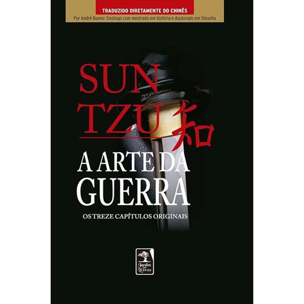 Livro A Arte Da Guerra Sun Tzu 13 Capítulos Originais Novo e Lacrado Ed ...