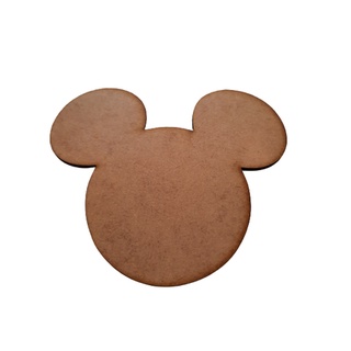 Kit Aplique Mickey de Mdf - 10 unidades - 10cm ou 06cm de altura