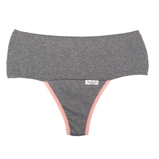 Kit 5 Calcinha Modeladora Cós Alto Fitness Calcinha Segura Barriga Cintura Alta Redutora