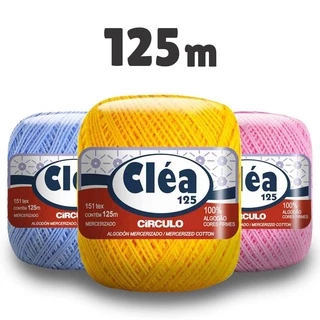 Linha Cléa 125m Círculo - 1 Unidade - Várias Cores