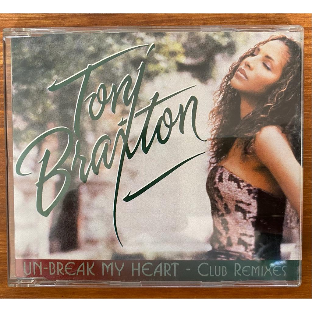 Cd Toni Braxton Un Break My Heart Club Remixes Shopee Brasil