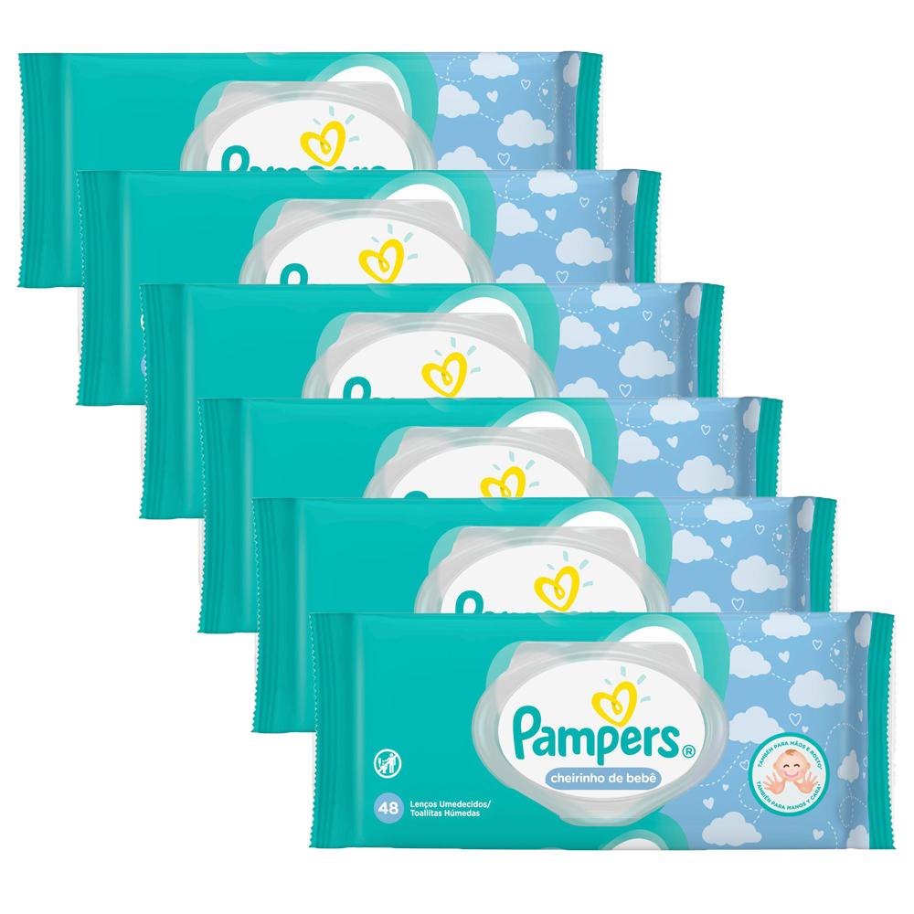 Kit 4 lenços umedecidos pampers baby shark splash 48un cada - Lenço  Umedecido - Magazine Luiza