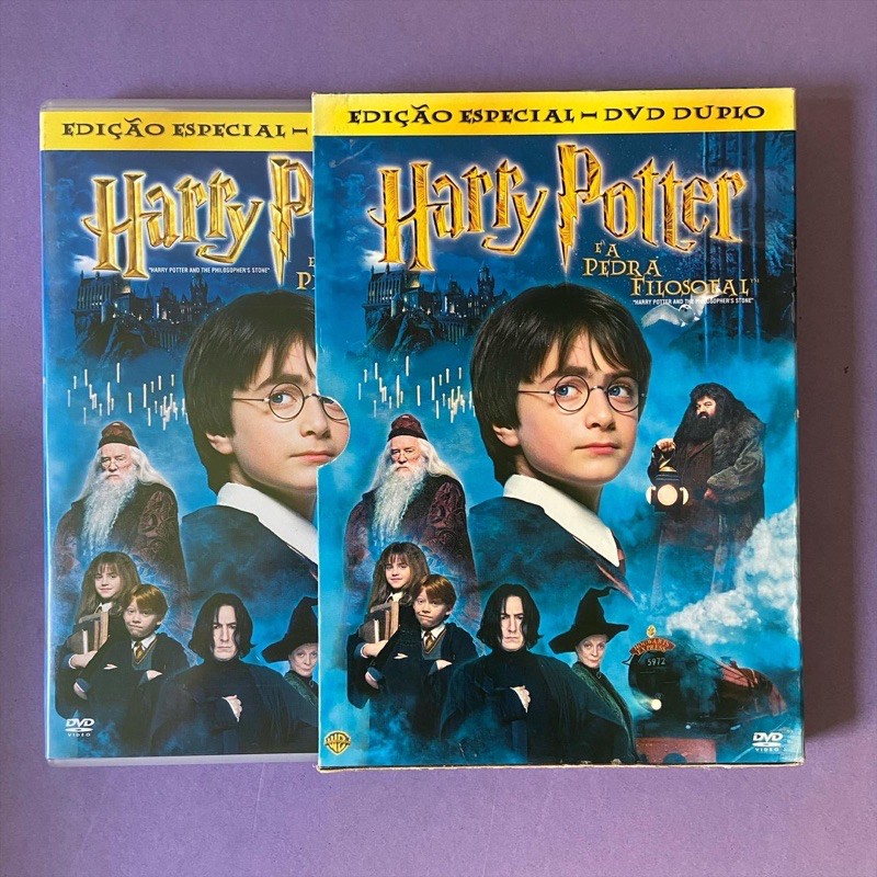 dvd duplo harry potter e a pedra filosofal edicao especial Shopee Brasil