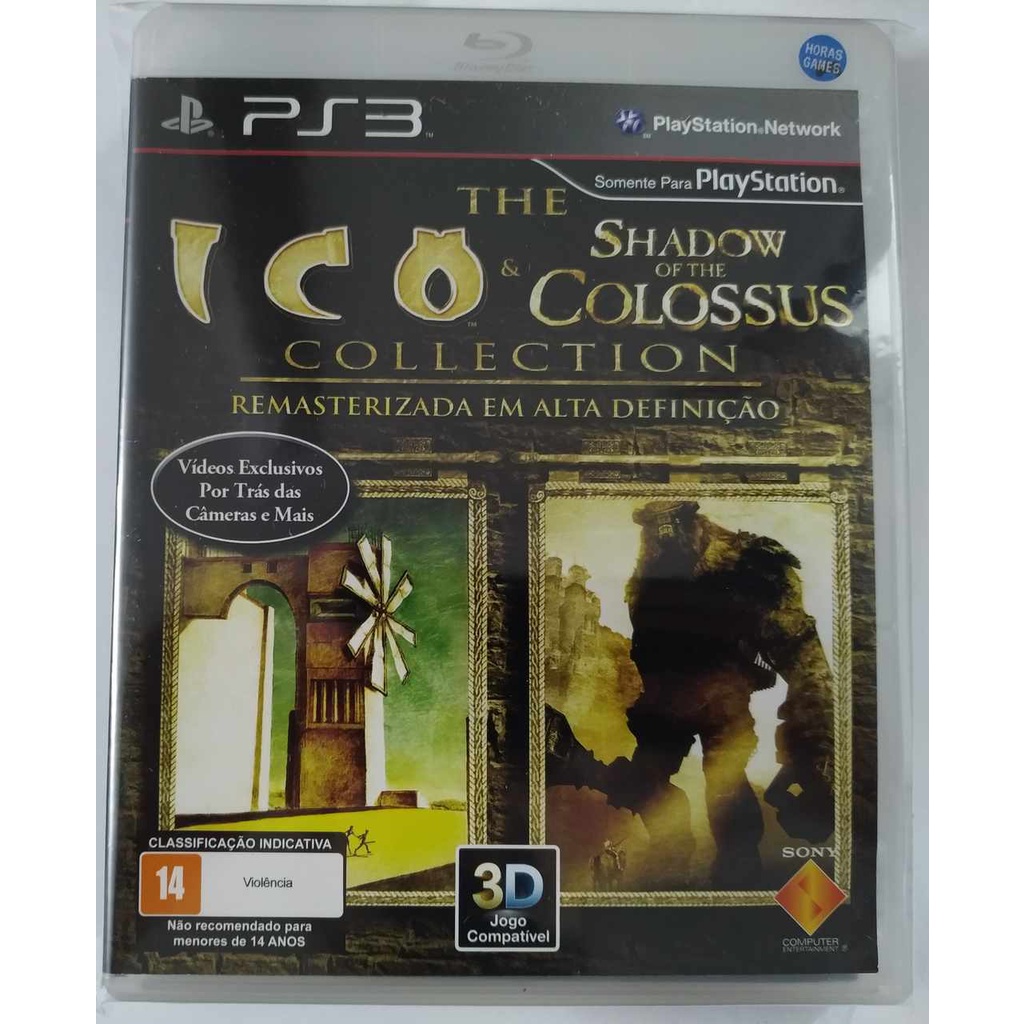 Ico & Shadow Of The Colossus para PS3 - Sony - Jogos de Ação