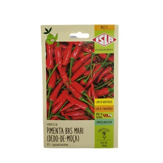 Sementes de Pimenta Dedo de Moça 400mg Tempero - Isla
