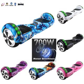Hoverboard Overboard Infantil Skate Elétrico 6.5" Led Bluetooth Bateria De Grande Capacidade Endurance Forte