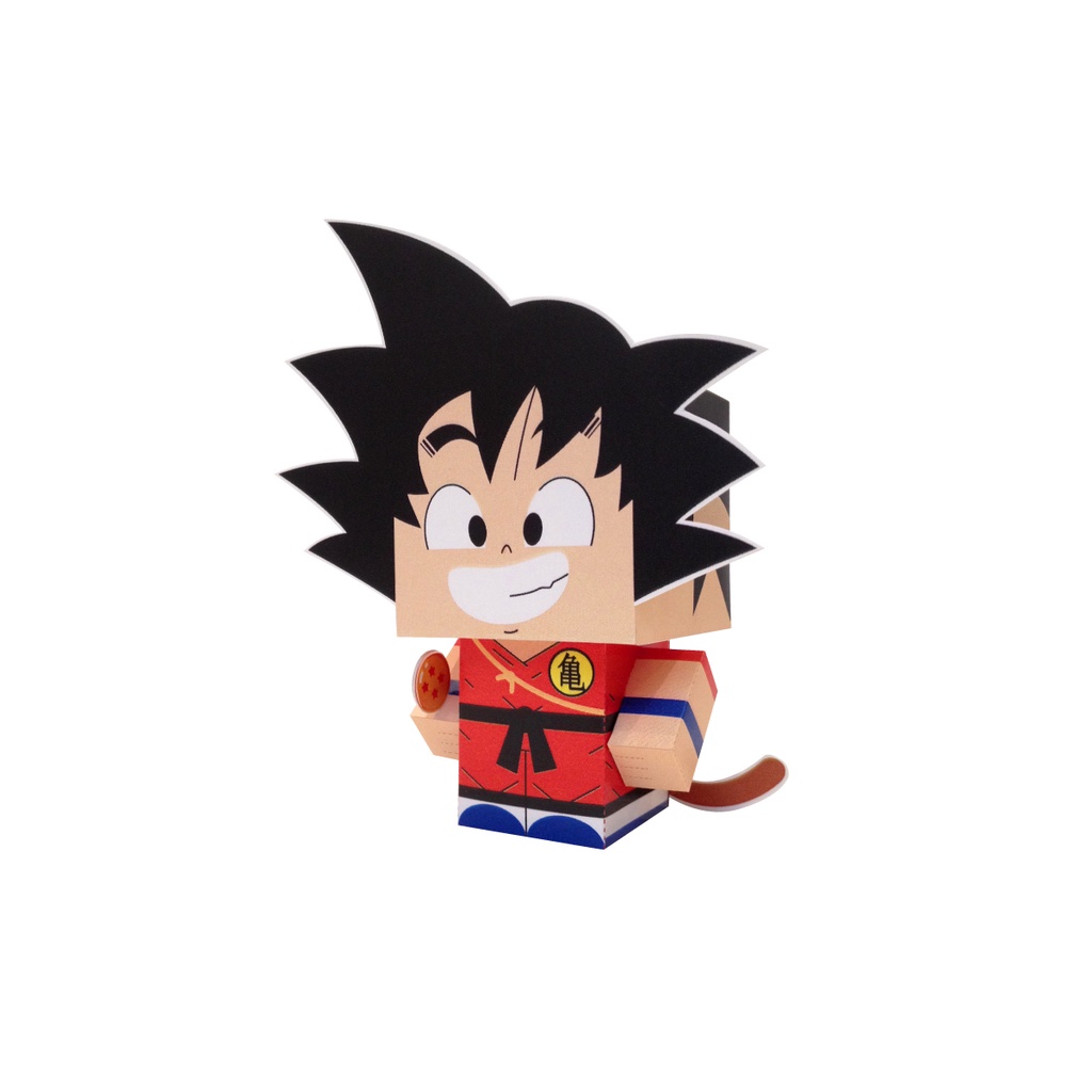 Paper toy sale goku