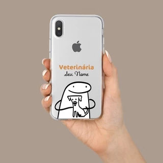 Capa Capinha de Celular Flork Profissão Veterinária