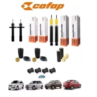 4 Amortecedores Cofap + Coxim Batente Celta Classic Corsa - NOVO e ORIGINAL