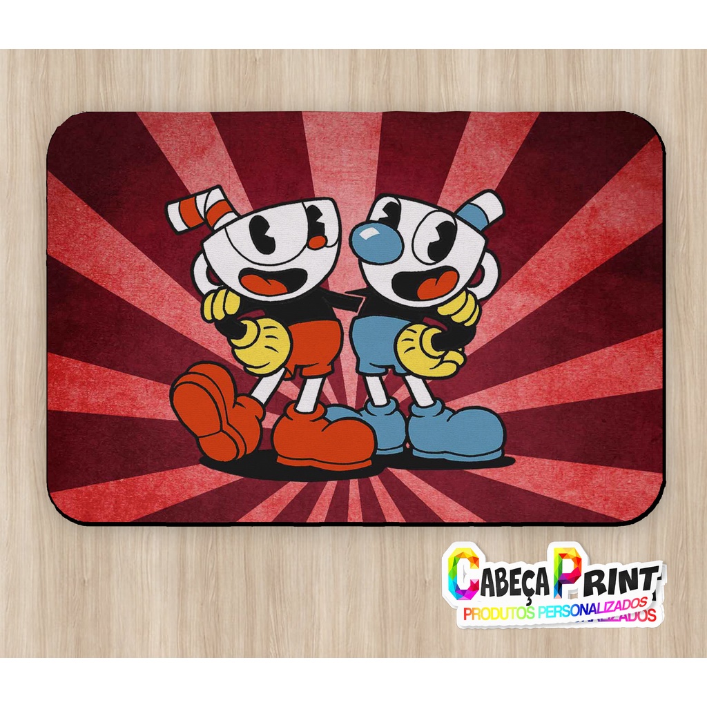 Mouse Pad 20x28 Cm Cuphead | Shopee Brasil