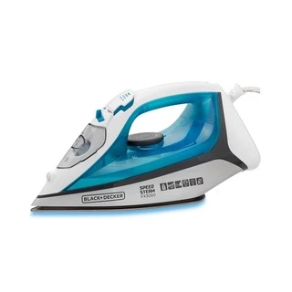 Ferro de Passar Black & Decker FX3060 a Vapor Ceramic Gliss Azul
