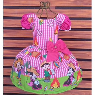 Vestido junino hot sale infantil 2019