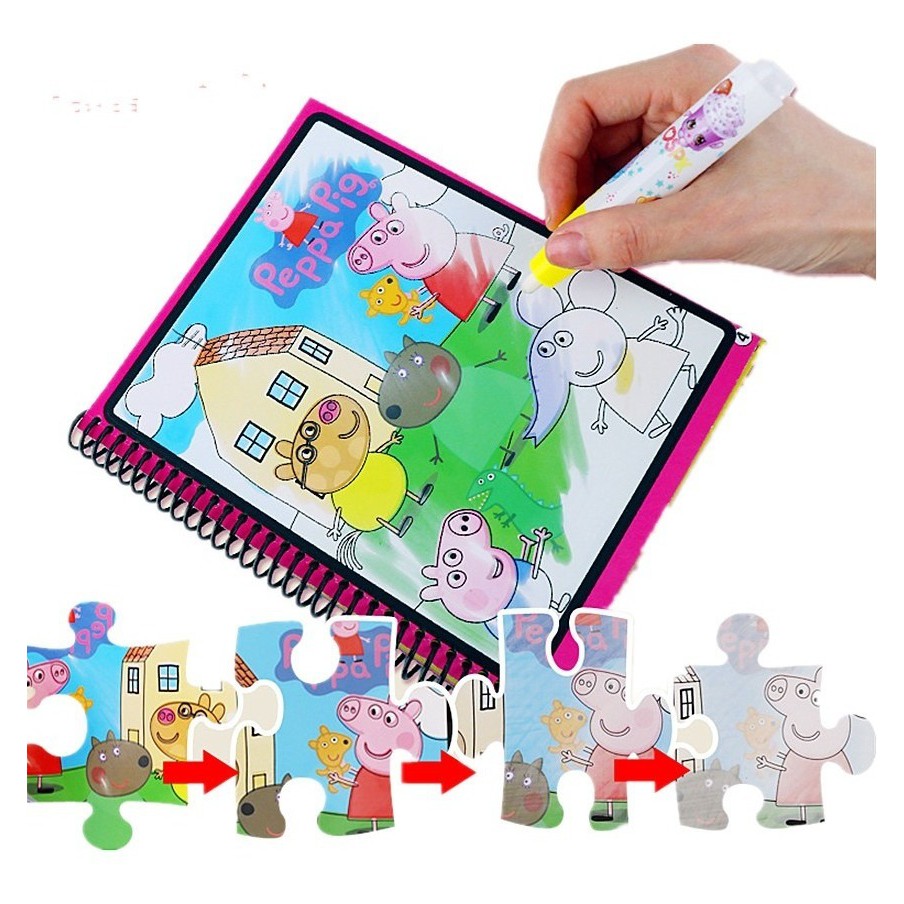 Livro Para Colorir - Carregue-me - Peppa Pig - Magic Grupo