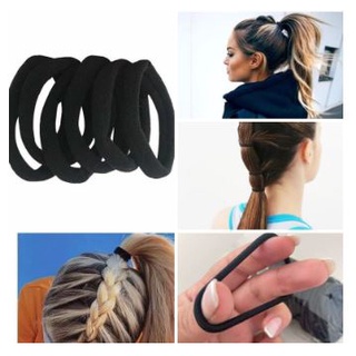 Kit 6 Elástico de Cabelo Xuxinha Esportiva Feminina Rabo de Cavalo Penteado Academia Fitness Unisex