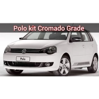 Aplique Friso kit Cromado Volkswagen Polo 2011 ate 2014