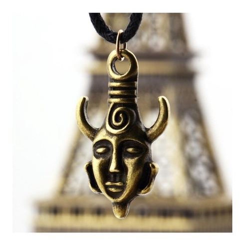 Colar Dean Winchester Supernatural Amuleto Dupla Face
