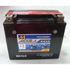 BATERIA MOURA 12V 18AH - HARLEY DAVIDSON FAT BOY, DYNA, SOFTAIL, SPORTSTER, JET SKI