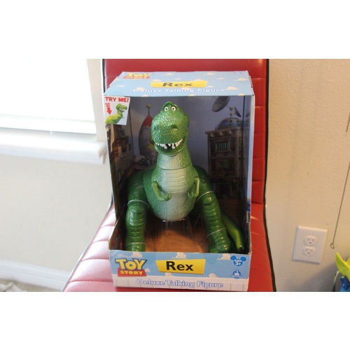 Disney rex talking clearance action figure