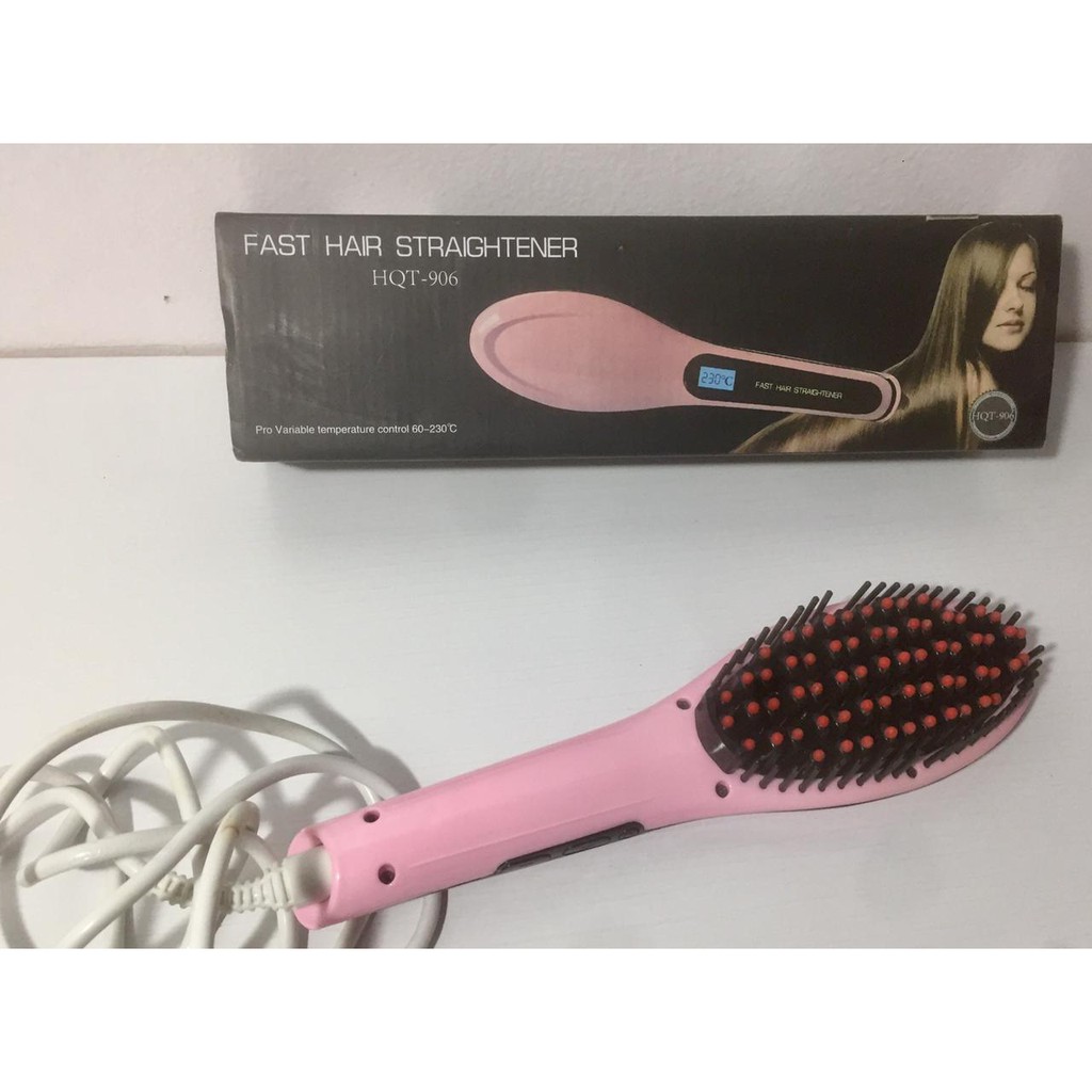 Escova Alisadora Fast Hair Straightener Shopee Brasil