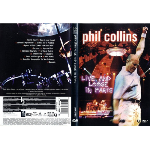 Phil Collins - Live And Loose In Paris | Shopee Brasil