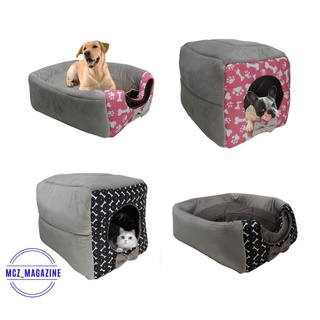 Cama Toca Iglu 3 em 1 para Cachorro e Gato Caminha Pet FRETE GRATIS