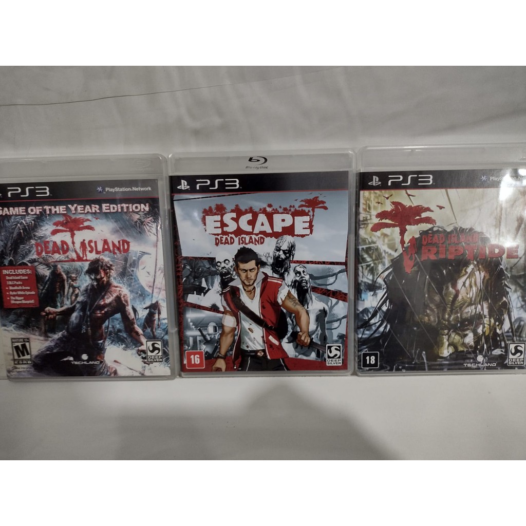 Jogo Ps3 Escape Dead Island