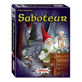 Jogo de Cartas Saboteur Festa Família Versão Em Inglês Cartões de Ação e Caminho