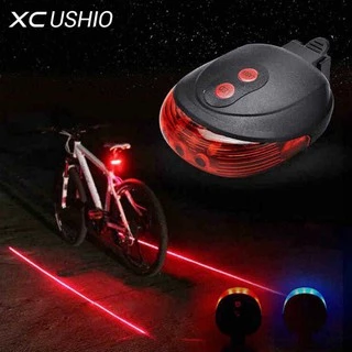 Sinalizador Laser Traseiro p Bicicleta Laser Tail Light demarcador de distância p carros Segurança do Ciclista, Ifood, Rappy, Delivery