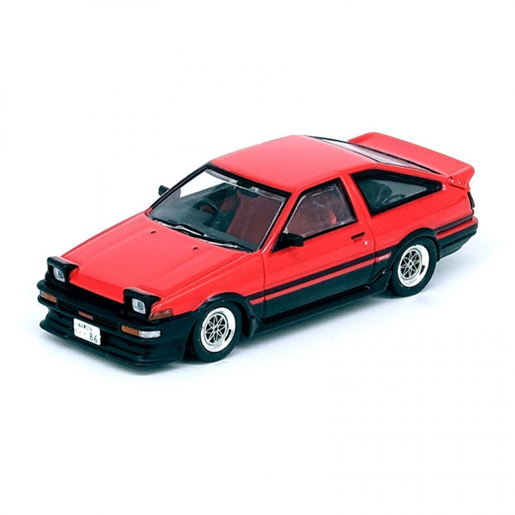 Inno64 IN64-AE86T-RED 1/64 TOYOTA SPRINTER TRUENO AE86 Escala