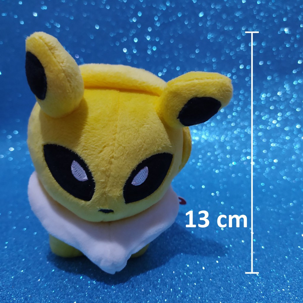Pelúcia Anime Pokémon - Personagem Vaporeon Água Evolução Eevee Flareon  Jolteon Pikachu Leafeon Glaceon Ursinho Bichinho Plush