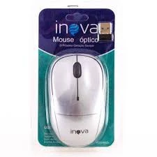 Mouse Sem Fio Inova Barato Wireless C/ Scroll P/ Pc Notebook